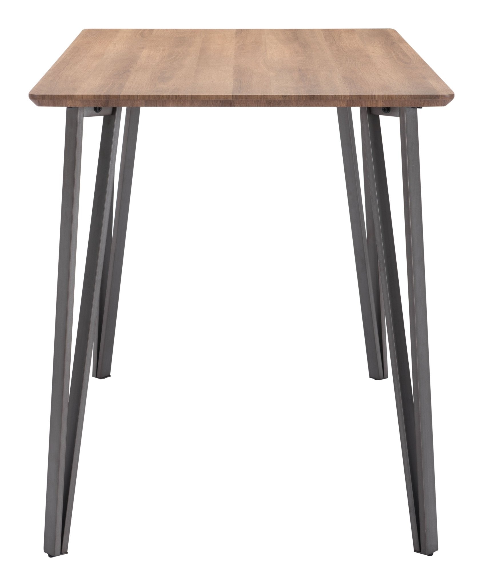 Doubs Counter Table Brown - Cozy Roots Decor