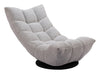 Down Go Swivel Chair Ash Gray - Cozy Roots Decor