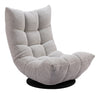 Down Go Swivel Chair Ash Gray - Cozy Roots Decor