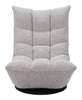 Down Go Swivel Chair Ash Gray - Cozy Roots Decor