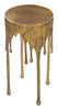 Drip Accent Table Antique Brass - Cozy Roots Decor