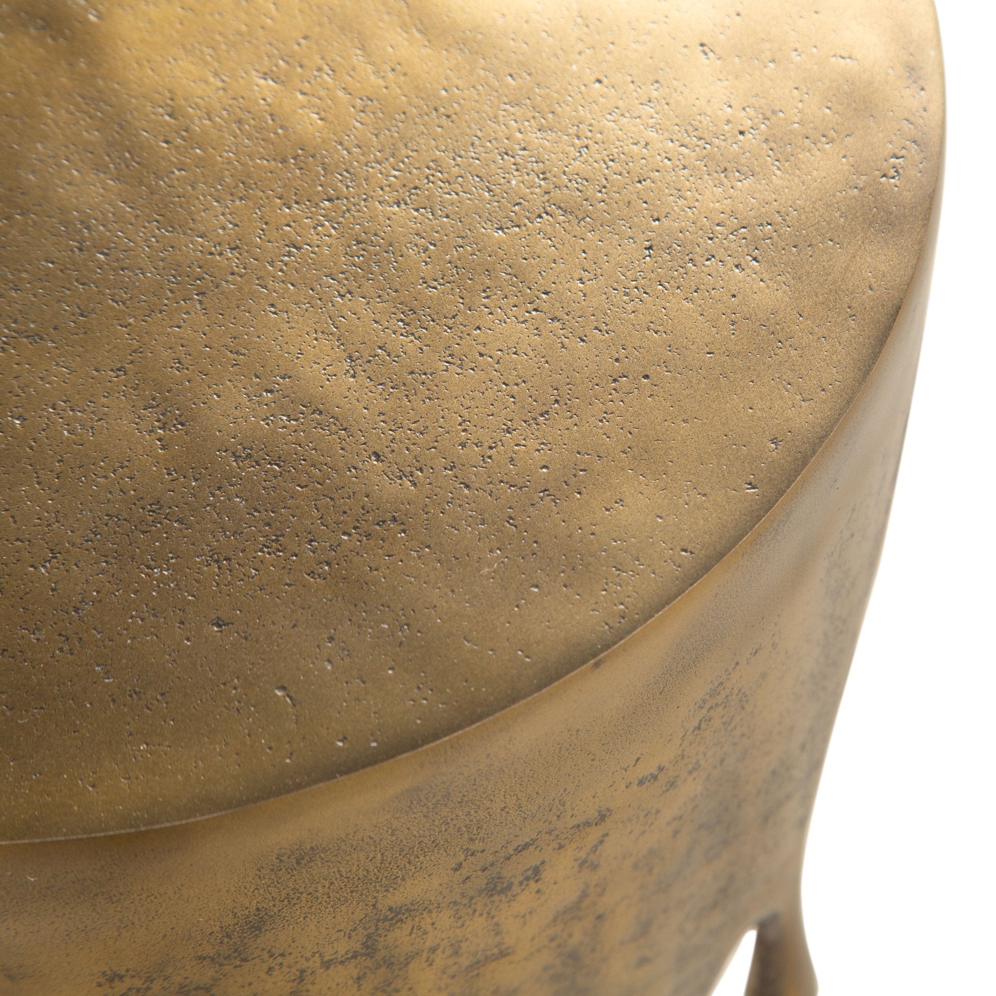Drip Accent Table Antique Brass - Cozy Roots Decor