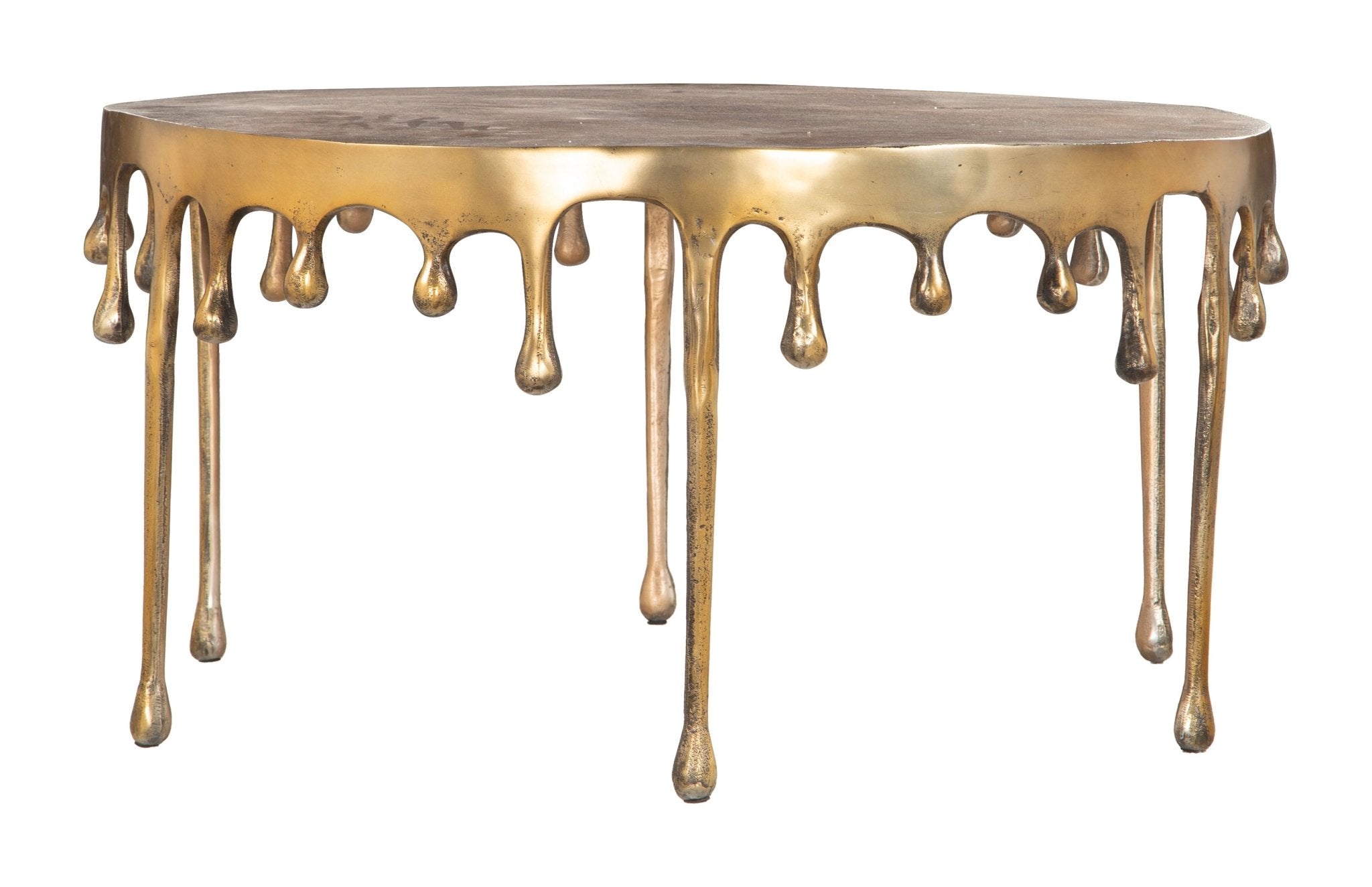 Drip Coffee Table Antique Brass - Cozy Roots Decor
