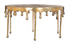 Drip Coffee Table Antique Brass - Cozy Roots Decor