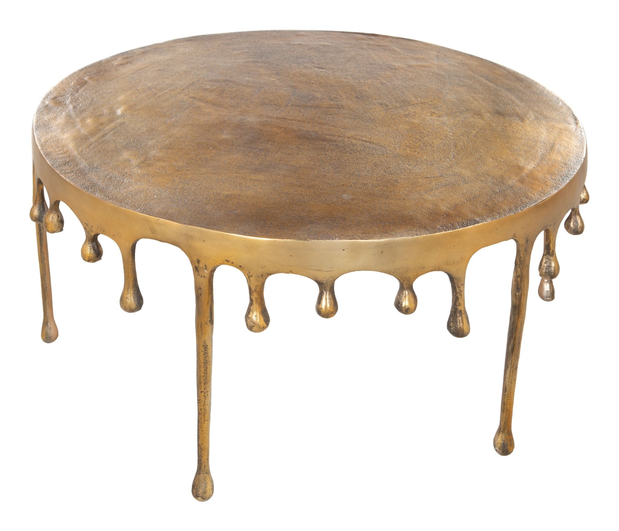 Drip Coffee Table Antique Brass - Cozy Roots Decor