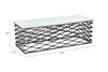 Duchess Coffee Table White & Antique Bronze - Cozy Roots Decor