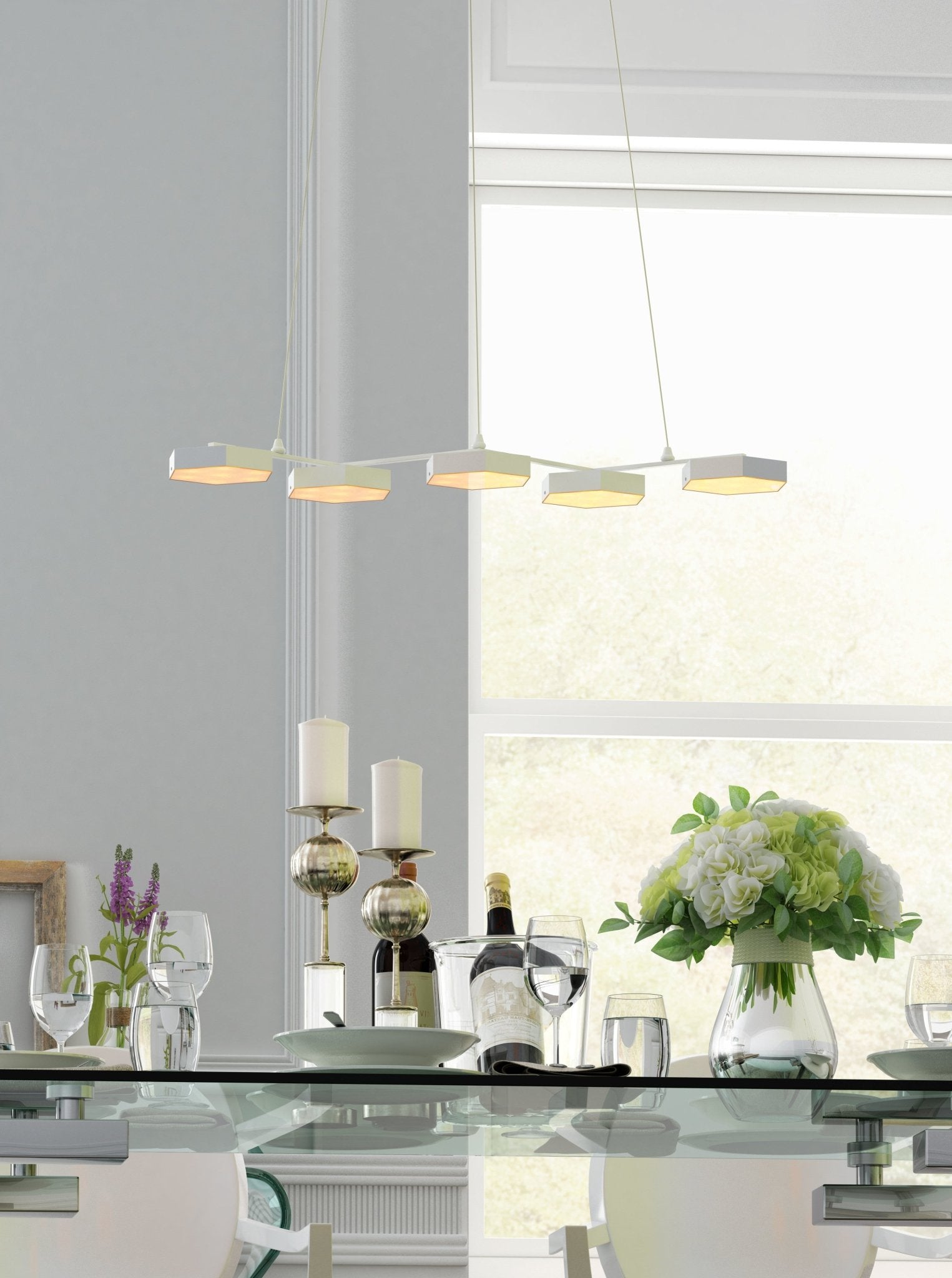 Dunk Ceiling Lamp White - Cozy Roots Decor