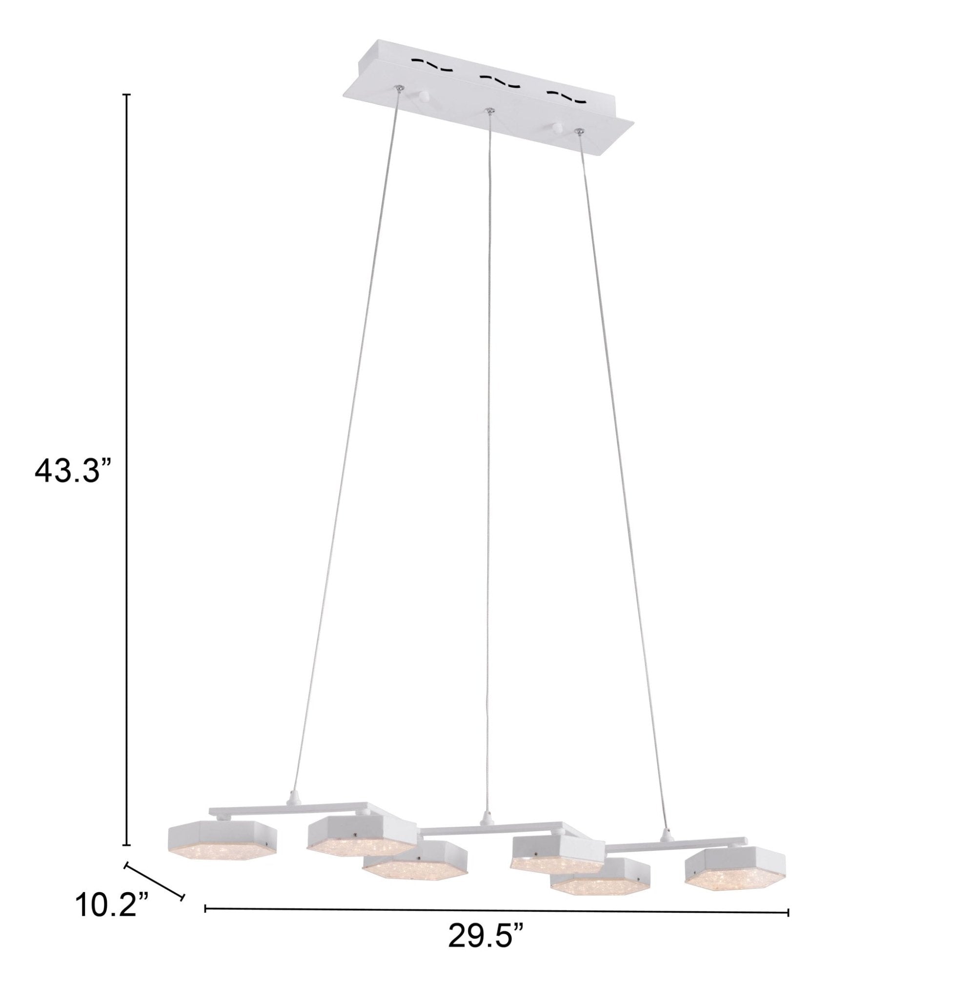 Dunk Ceiling Lamp White - Cozy Roots Decor