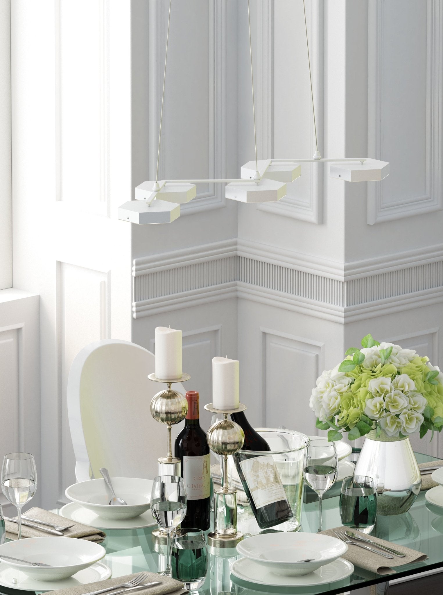 Dunk Ceiling Lamp White - Cozy Roots Decor