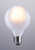 E26 G80 6W 110x80mm LED Light Bulb Frosted White - Cozy Roots Decor