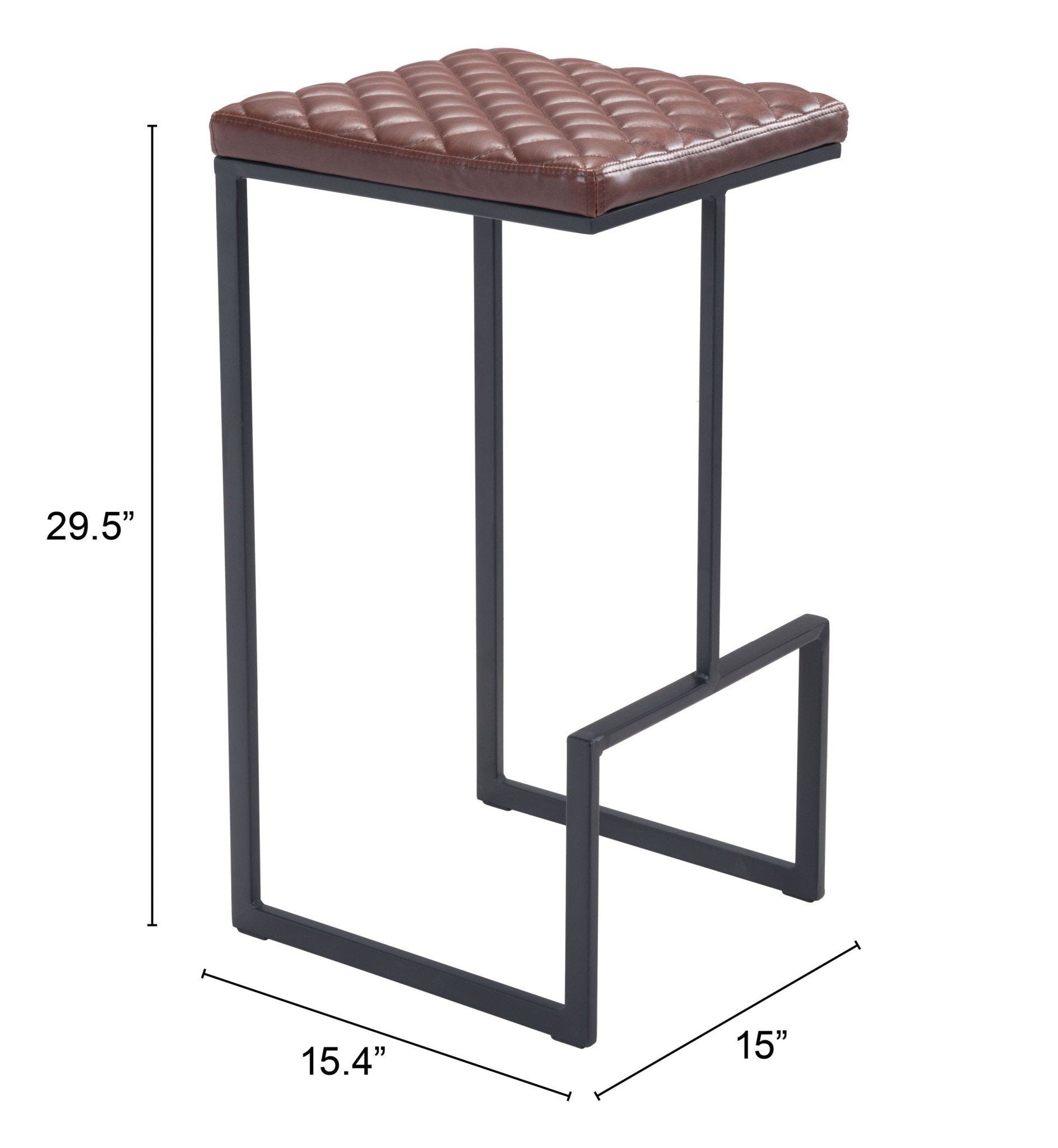 Element Barstool Brown - Cozy Roots Decor