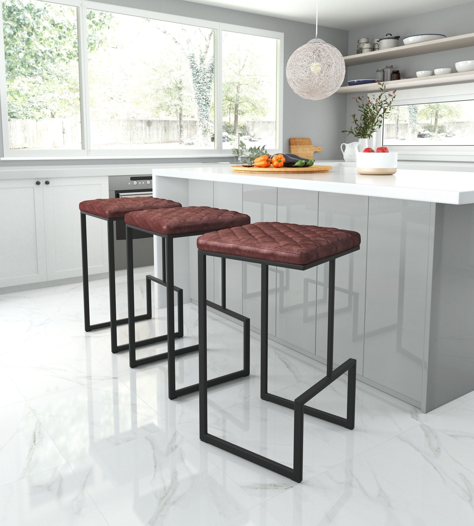 Element Barstool Brown - Cozy Roots Decor