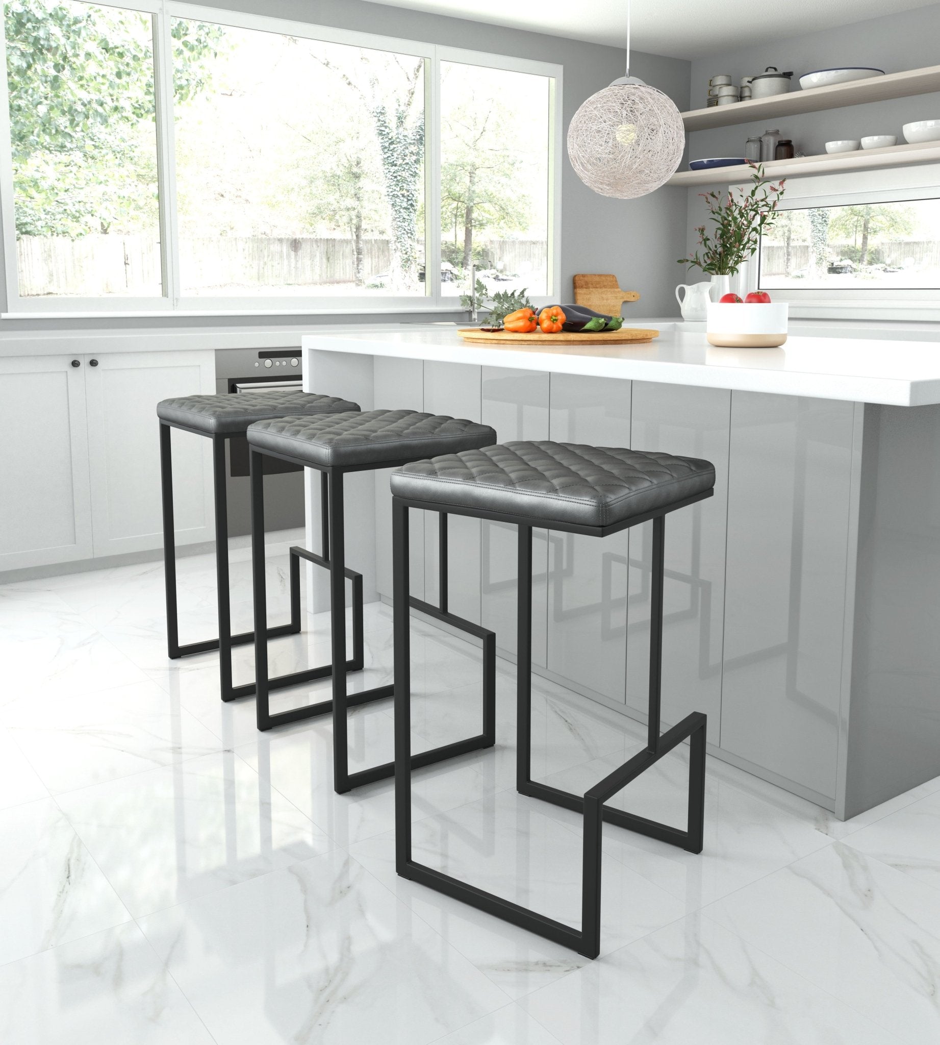 Element Barstool Gray - Cozy Roots Decor