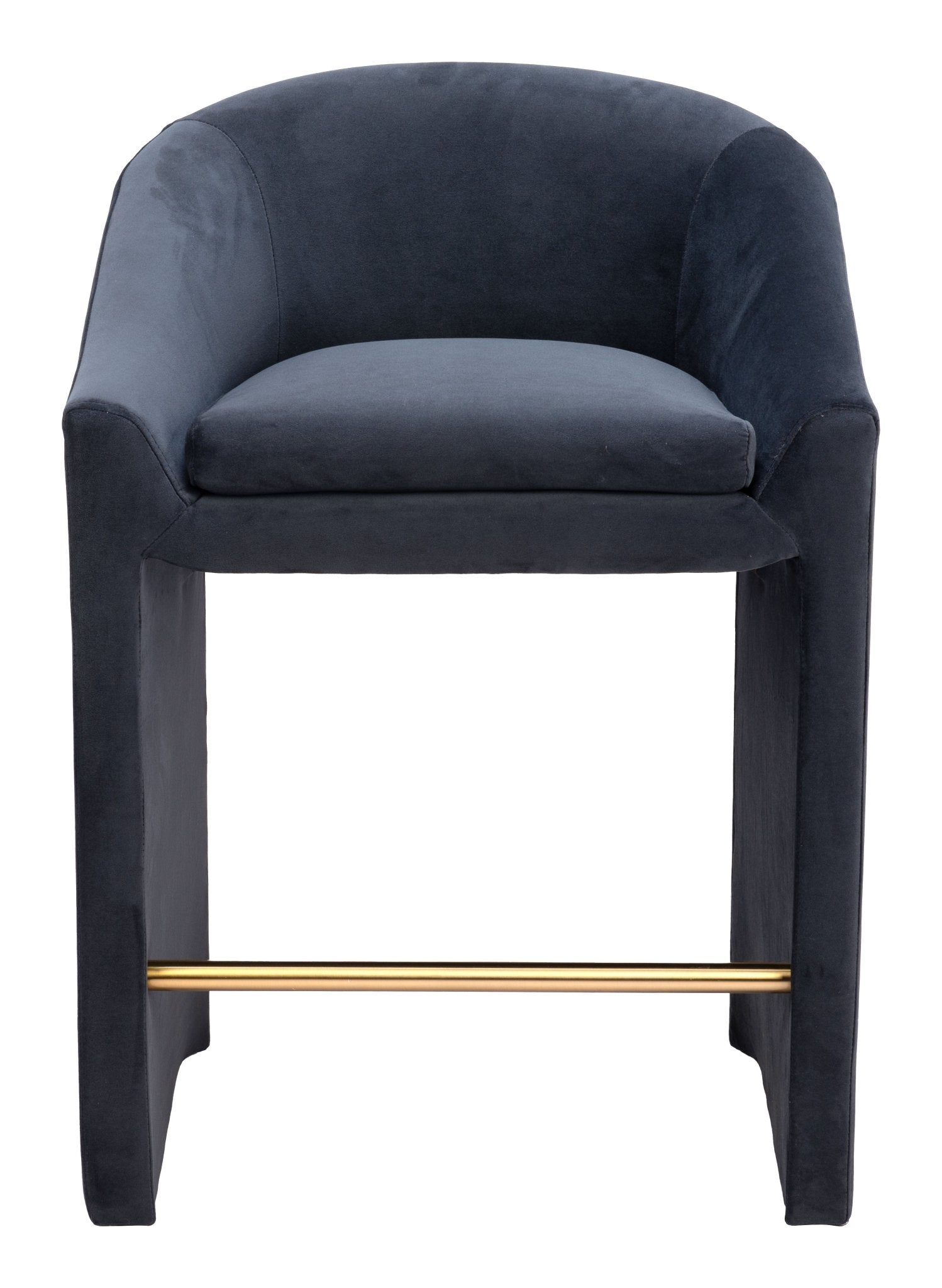 Emas Counter Stool Midnight Gray - Cozy Roots Decor
