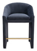 Emas Counter Stool Midnight Gray - Cozy Roots Decor