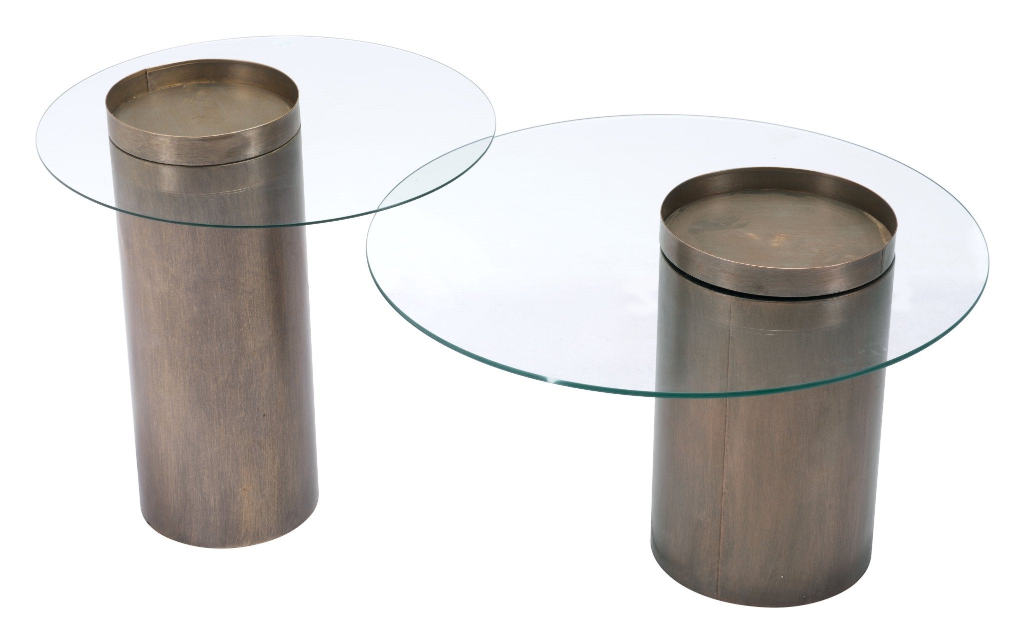 Emi Coffee Table Antique Bronze - Cozy Roots Decor