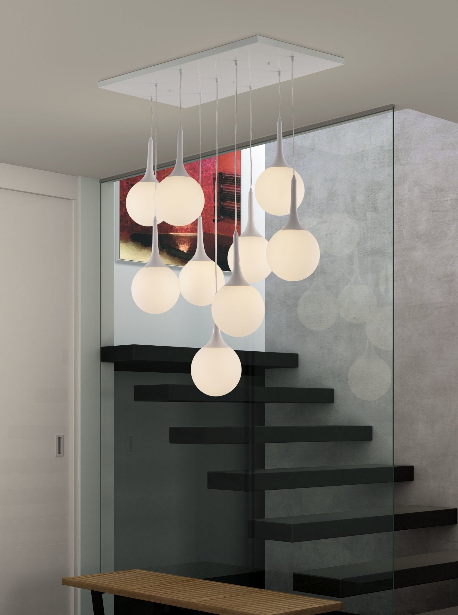Epsilon Ceiling Lamp White - Cozy Roots Decor
