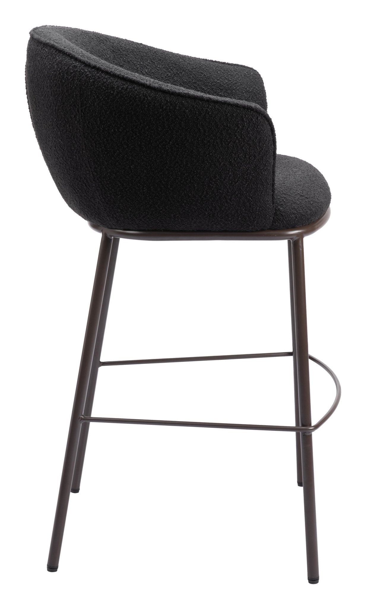Essen Barstool Black & Bronze - Cozy Roots Decor
