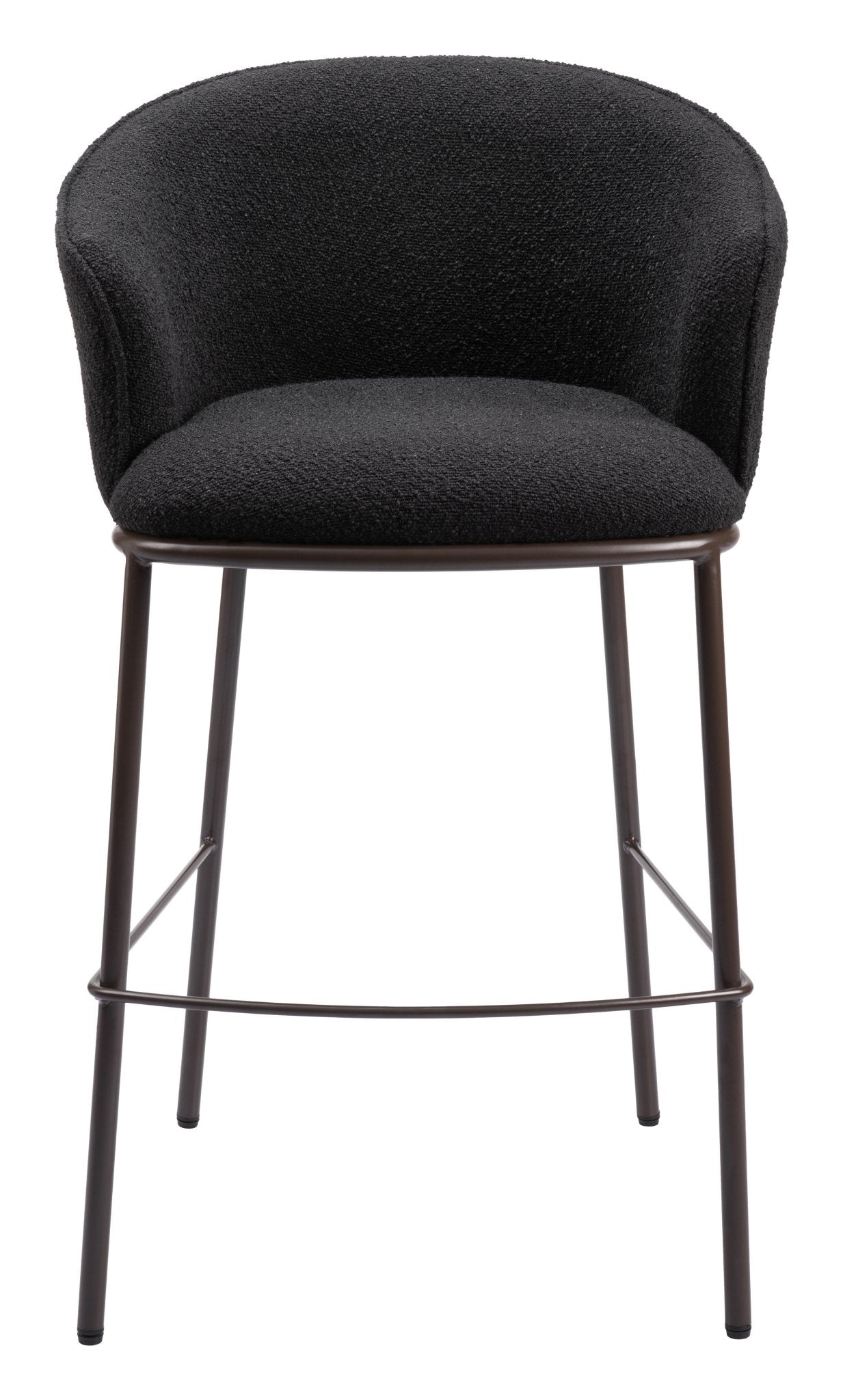 Essen Barstool Black & Bronze - Cozy Roots Decor