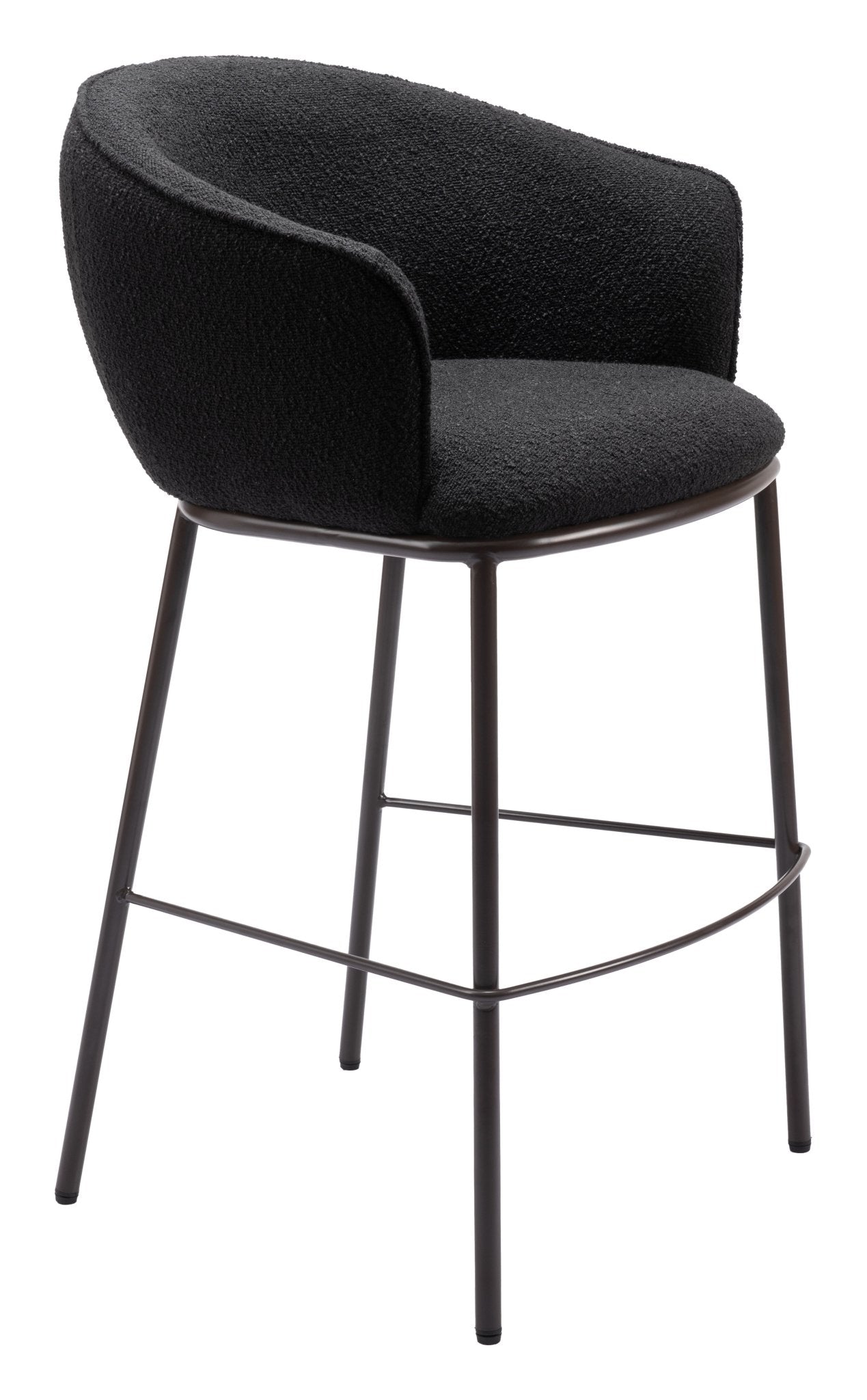 Essen Barstool Black & Bronze - Cozy Roots Decor