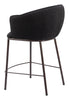 Essen Counter Stool Black & Bronze - Cozy Roots Decor