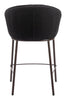 Essen Counter Stool Black & Bronze - Cozy Roots Decor
