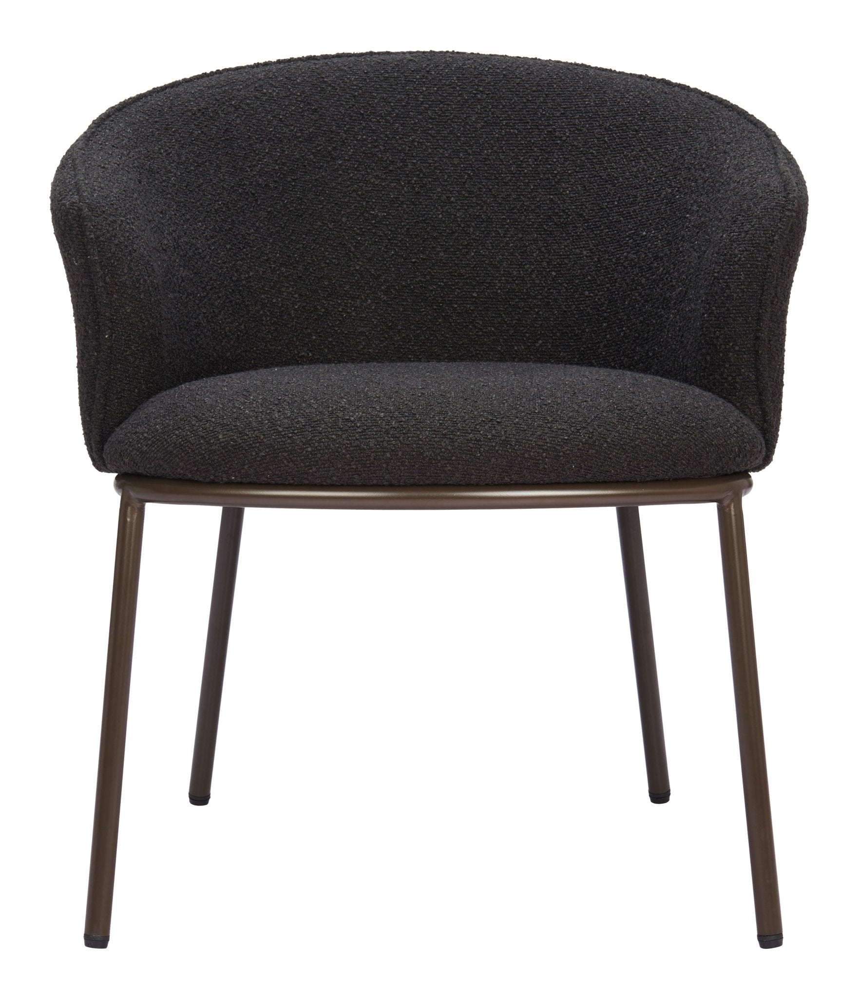 Essen Dining Chair Black & Bronze - Cozy Roots Decor
