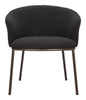 Essen Dining Chair Black & Bronze - Cozy Roots Decor