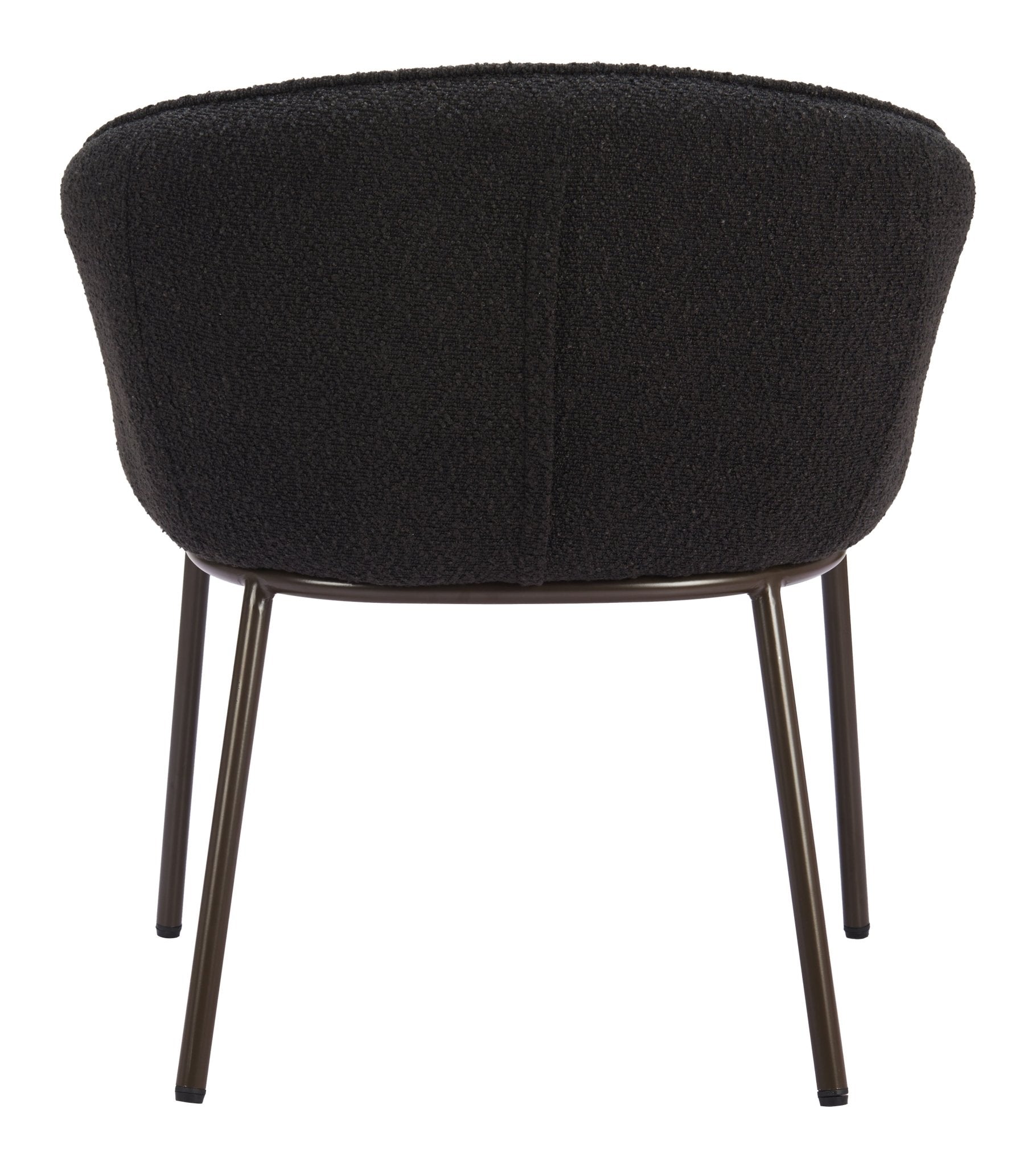 Essen Dining Chair Black & Bronze - Cozy Roots Decor