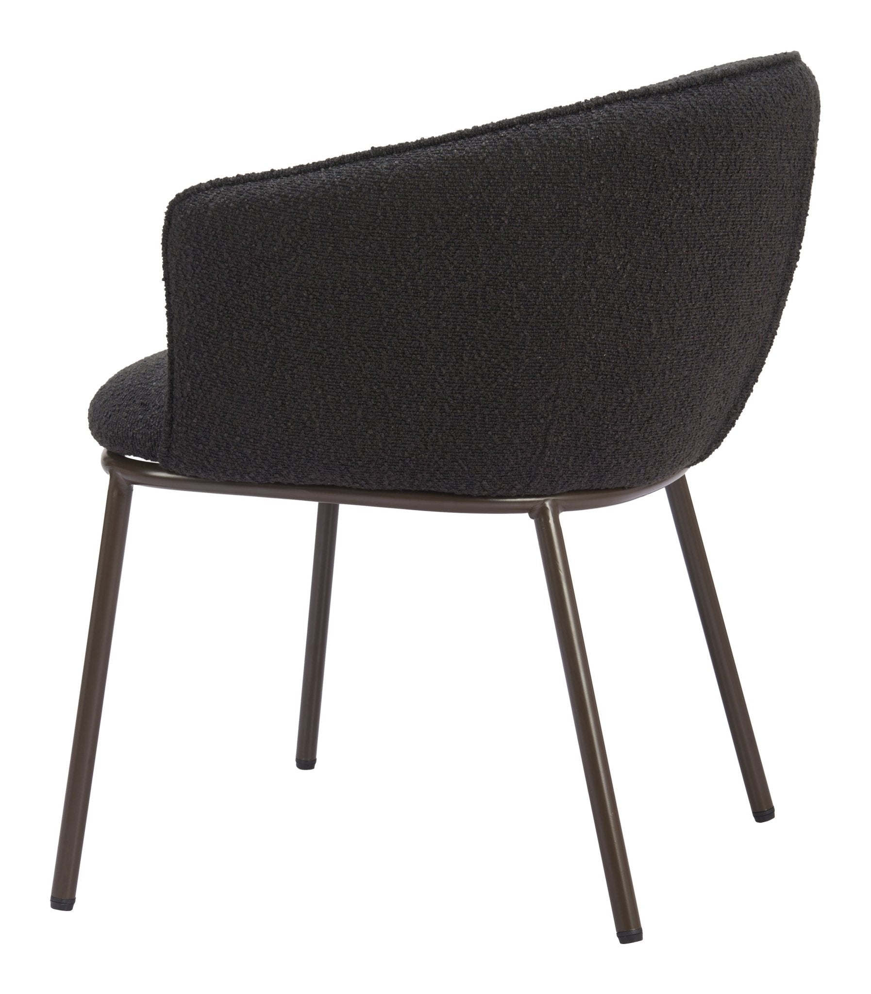 Essen Dining Chair Black & Bronze - Cozy Roots Decor