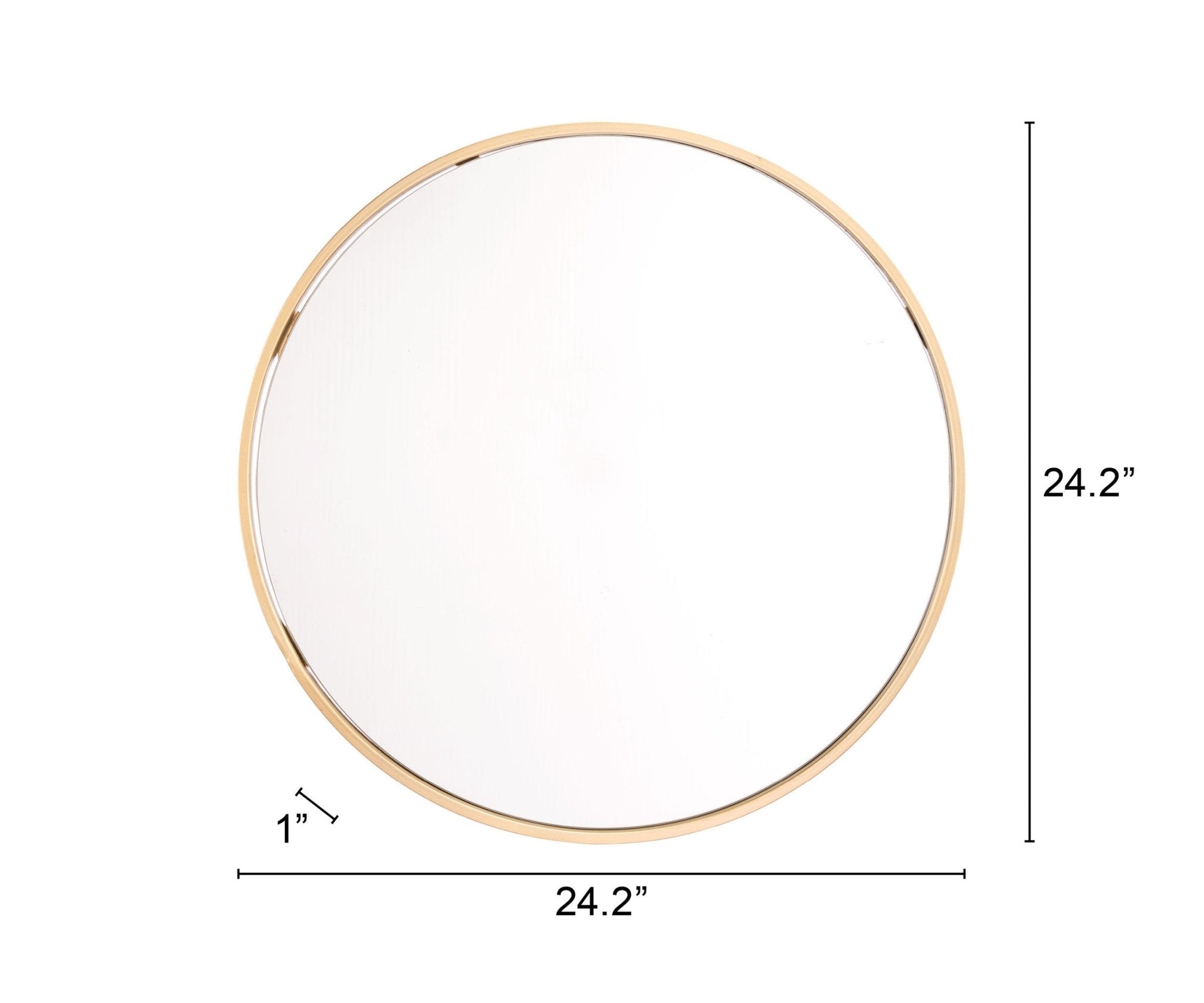 Eye Mirror Gold - Cozy Roots Decor