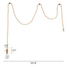 Felix Ceiling Lamp Brass - Cozy Roots Decor