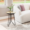 Foley Accent Table Gold & Black - Cozy Roots Decor
