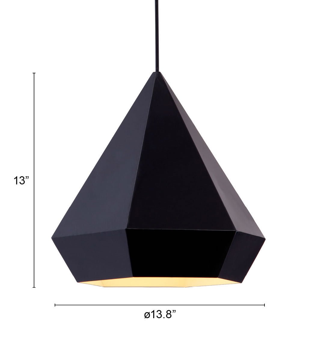 Forecast Ceiling Lamp Black - Cozy Roots Decor