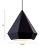 Forecast Ceiling Lamp Black - Cozy Roots Decor