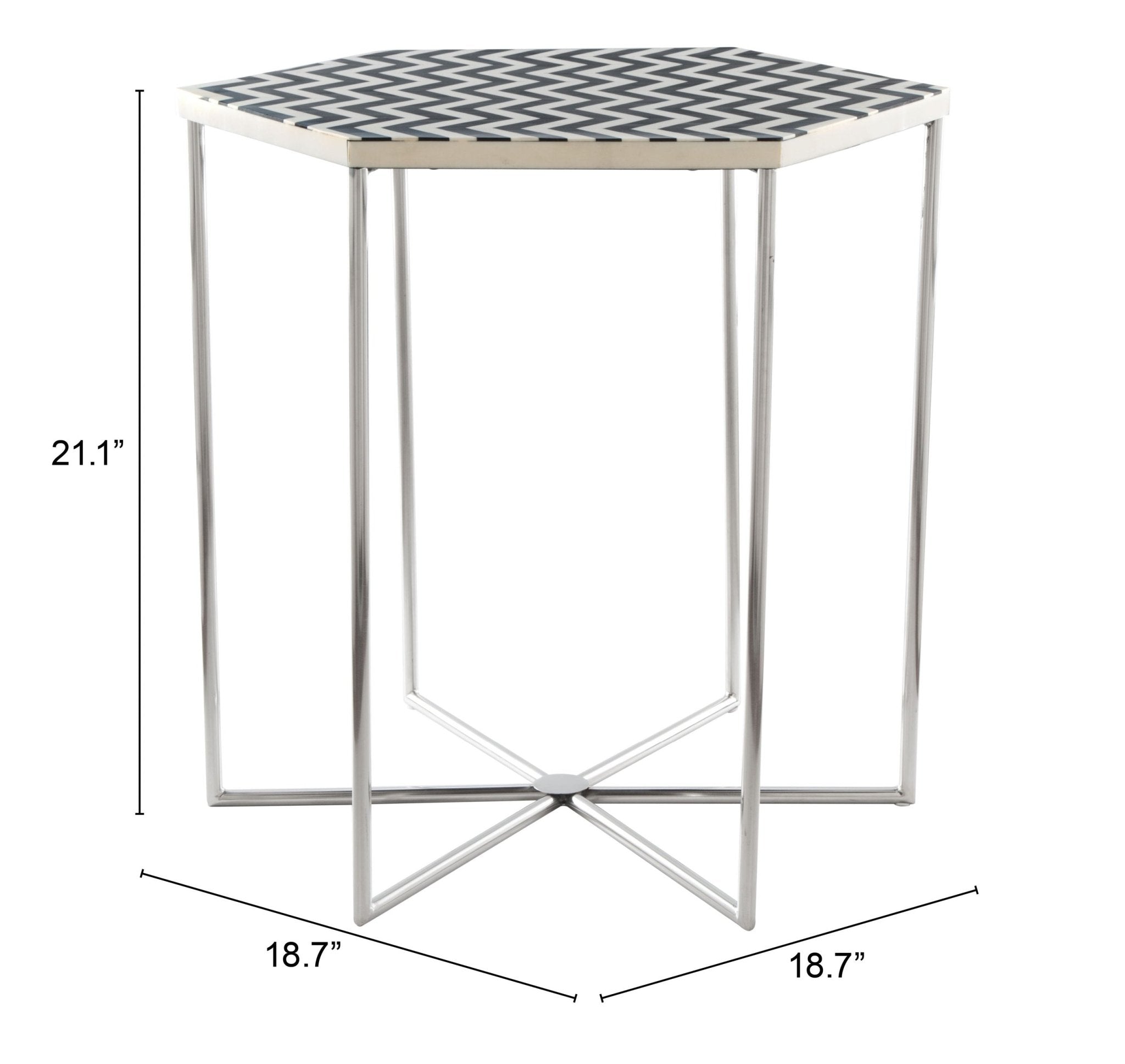 Forma Side Table Multicolor - Cozy Roots Decor