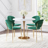 Fullerton Dining Table White & Gold - Cozy Roots Decor