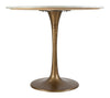 Fullerton Dining Table White & Gold - Cozy Roots Decor