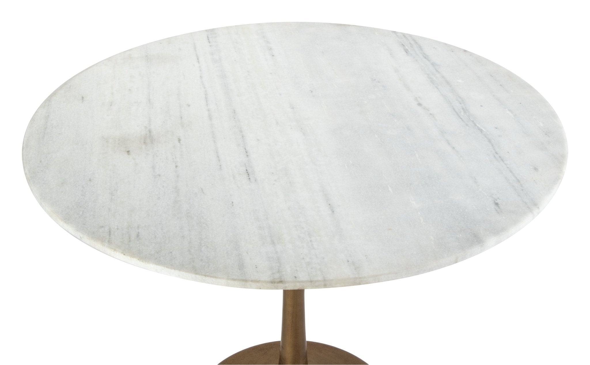 Fullerton Dining Table White & Gold - Cozy Roots Decor