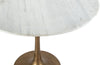 Fullerton Dining Table White & Gold - Cozy Roots Decor