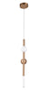 Fuya Ceiling Lamp Brass - Cozy Roots Decor