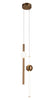 Fuya Ceiling Lamp Brass - Cozy Roots Decor