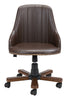 Gables Office Chair Brown - Cozy Roots Decor