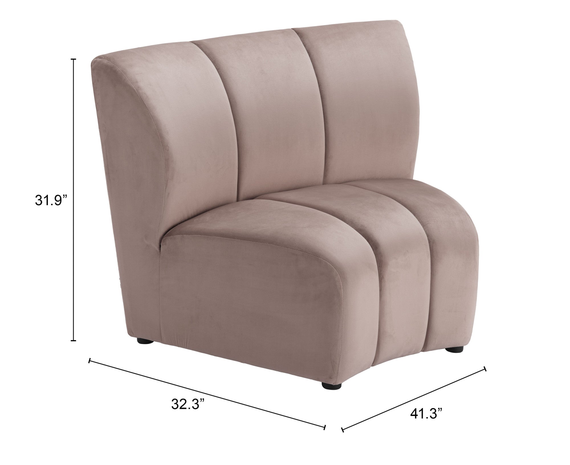 Garbi Modular Sectional Beige - Cozy Roots Decor