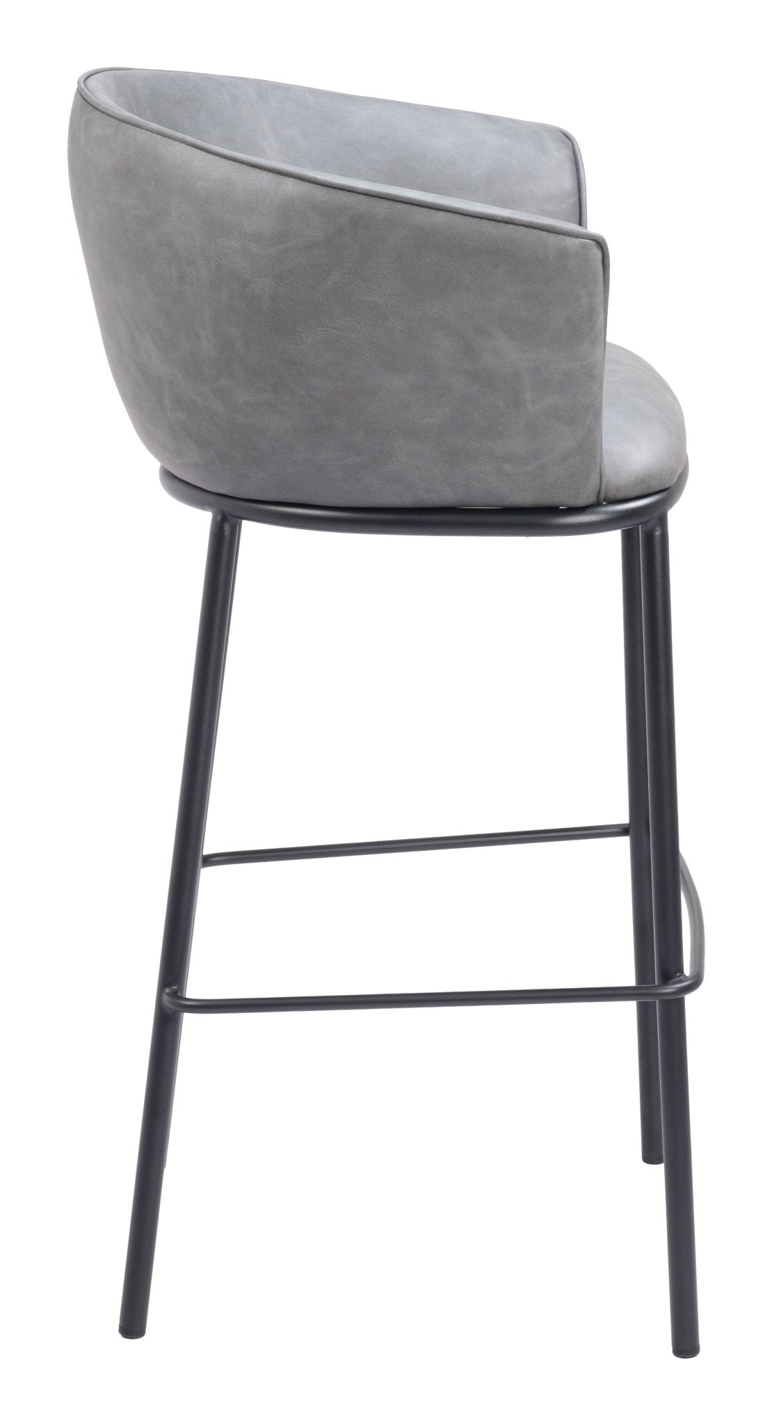 Garston Barstool Gray - Cozy Roots Decor