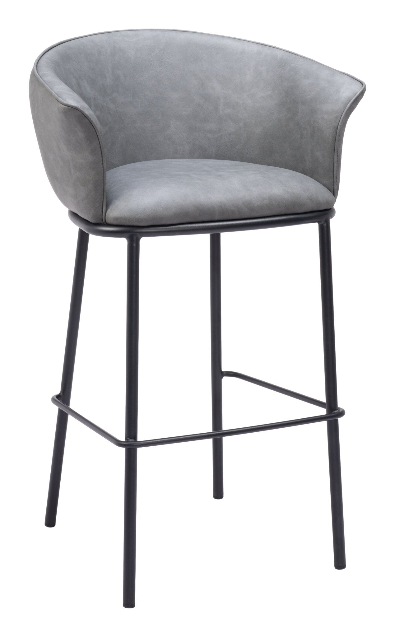 Garston Barstool Gray - Cozy Roots Decor
