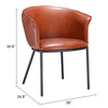 Garston Dining Chair Brown - Cozy Roots Decor