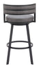 Gimsby Swivel Barstool Gray - Cozy Roots Decor