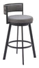 Gimsby Swivel Barstool Gray - Cozy Roots Decor