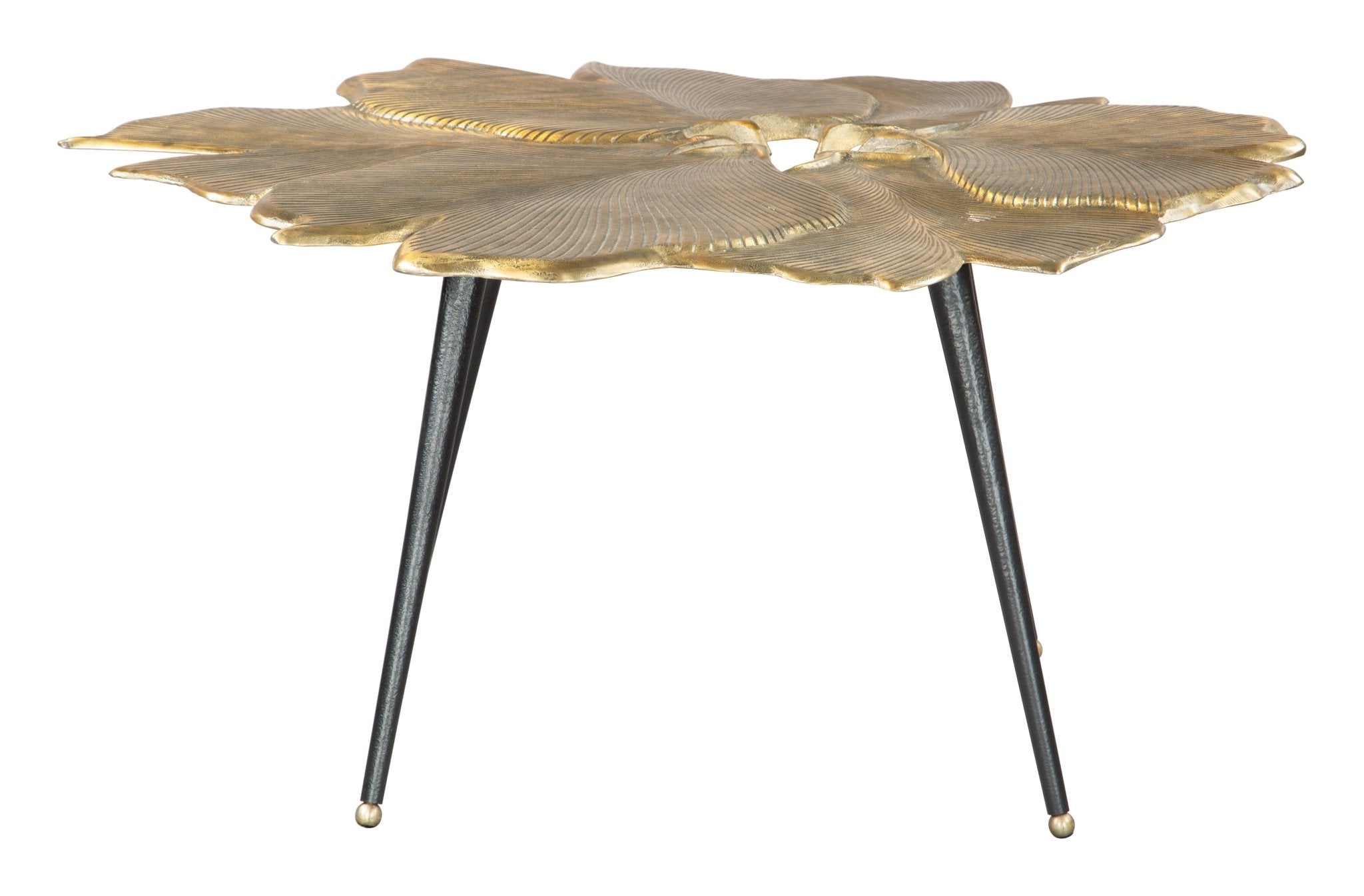 Gingko Coffee Table Antique Brass - Cozy Roots Decor